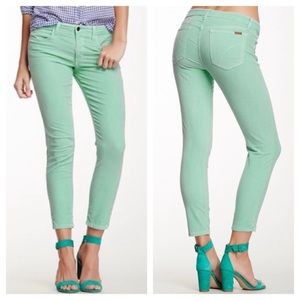 JOE’S JEANS The High Water Skinny Jean in Mint / Menthol 25